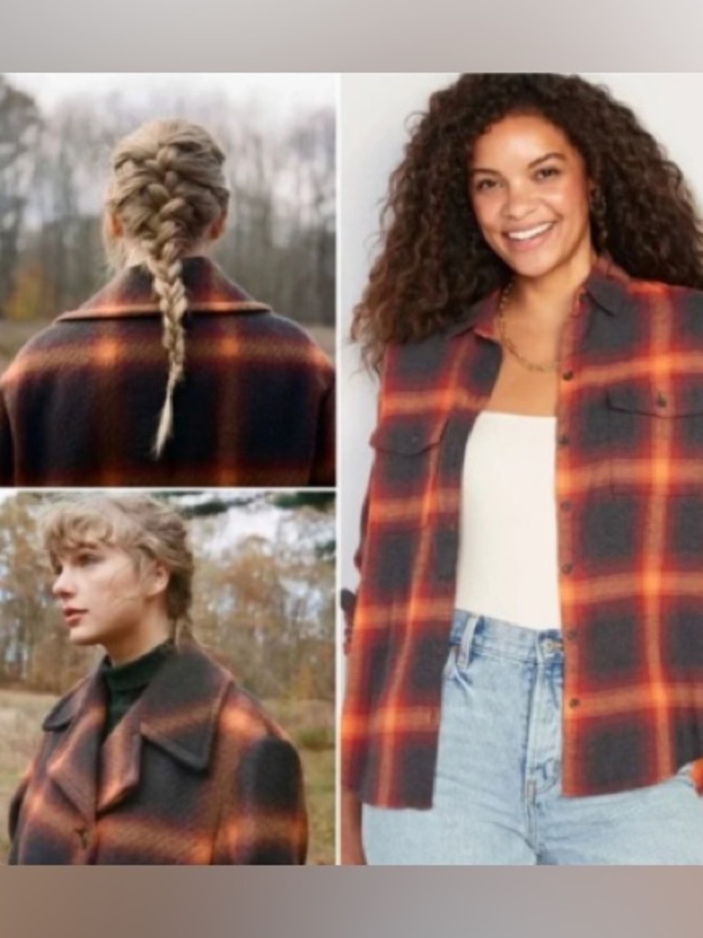 Old Navy Shirt Womens Extra large Evermore album boyfriend Swifties Flannel
